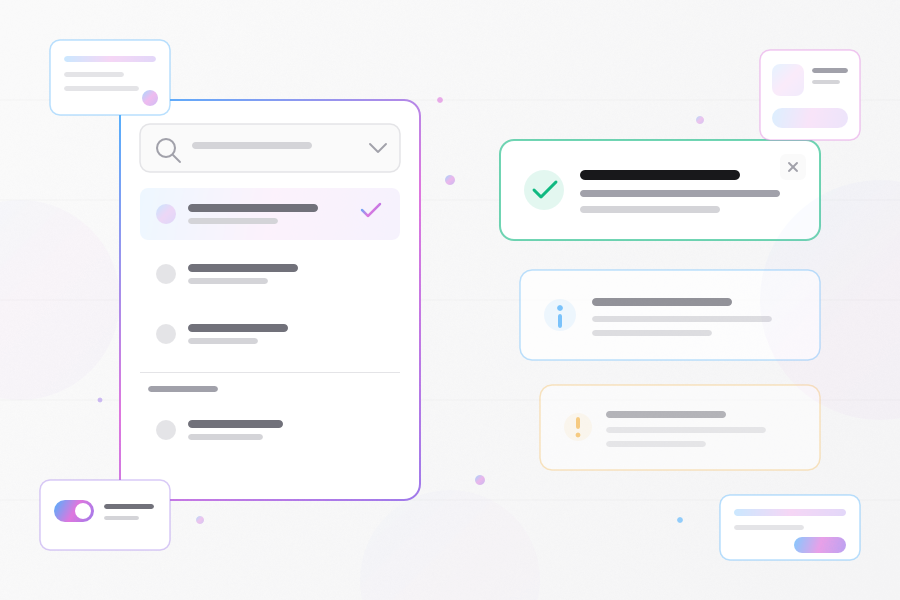 Maquina Components demo application showing cards, tables, and form elements
