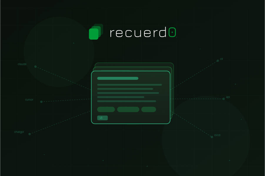 Recuerd0 — source code now available on GitHub